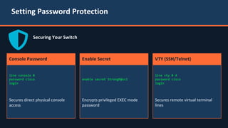 Cisco Switch Configuration Basics for Beginners | CCNA Certification | PDF