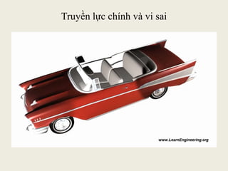 Truyền lực chính và vi sai
 