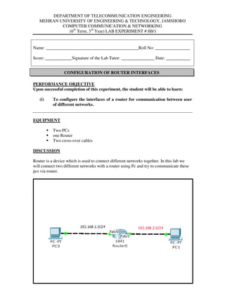 Ccn lab 7 inter vlan router (18 files merged) | PDF