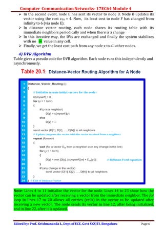 Computer Communication Networks-Routing protocols 1 | PDF | Computer ...