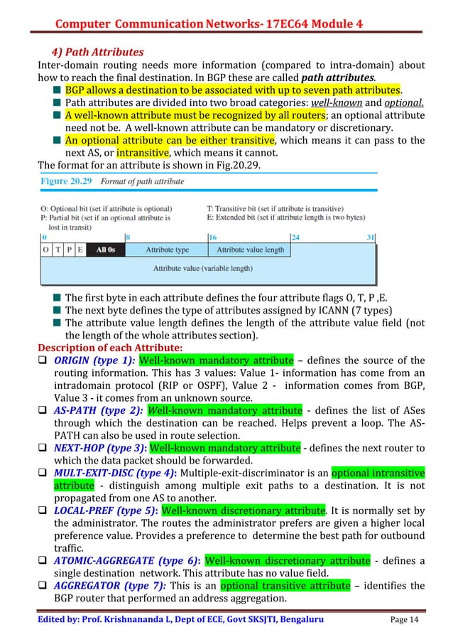 COMPUTER COMMUNICATION NETWORKS-R-Routing protocols 2 | PDF