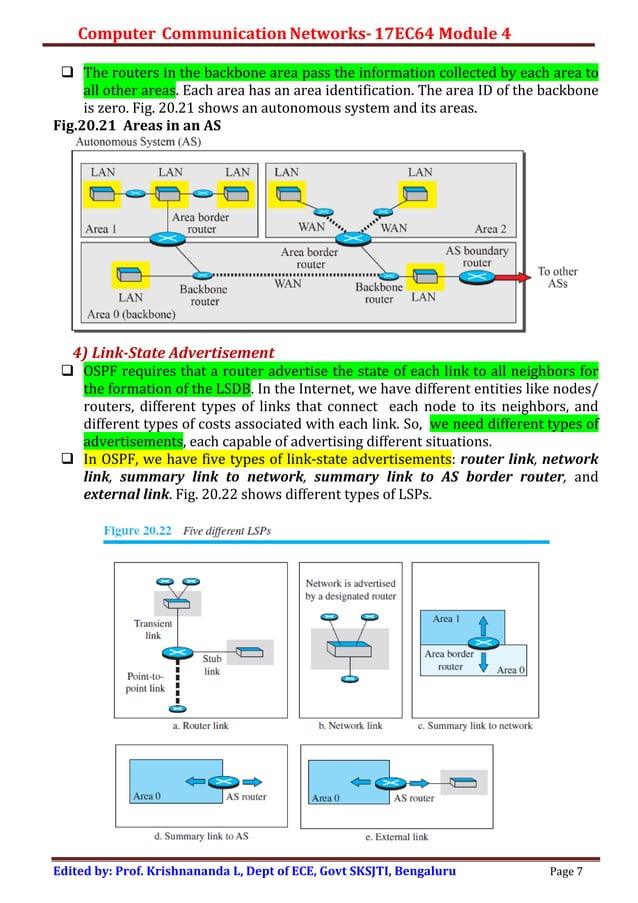 COMPUTER COMMUNICATION NETWORKS-R-Routing protocols 2 | PDF