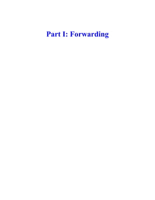 Part I: Forwarding
 