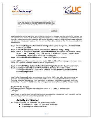 VoiceBootcamp Ccnp collaboration lab guide v1.0 sample | PDF