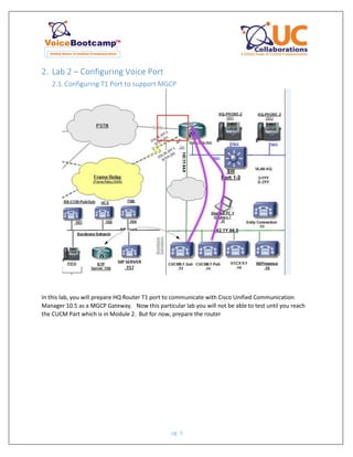 VoiceBootcamp Ccnp collaboration lab guide v1.0 sample | PDF