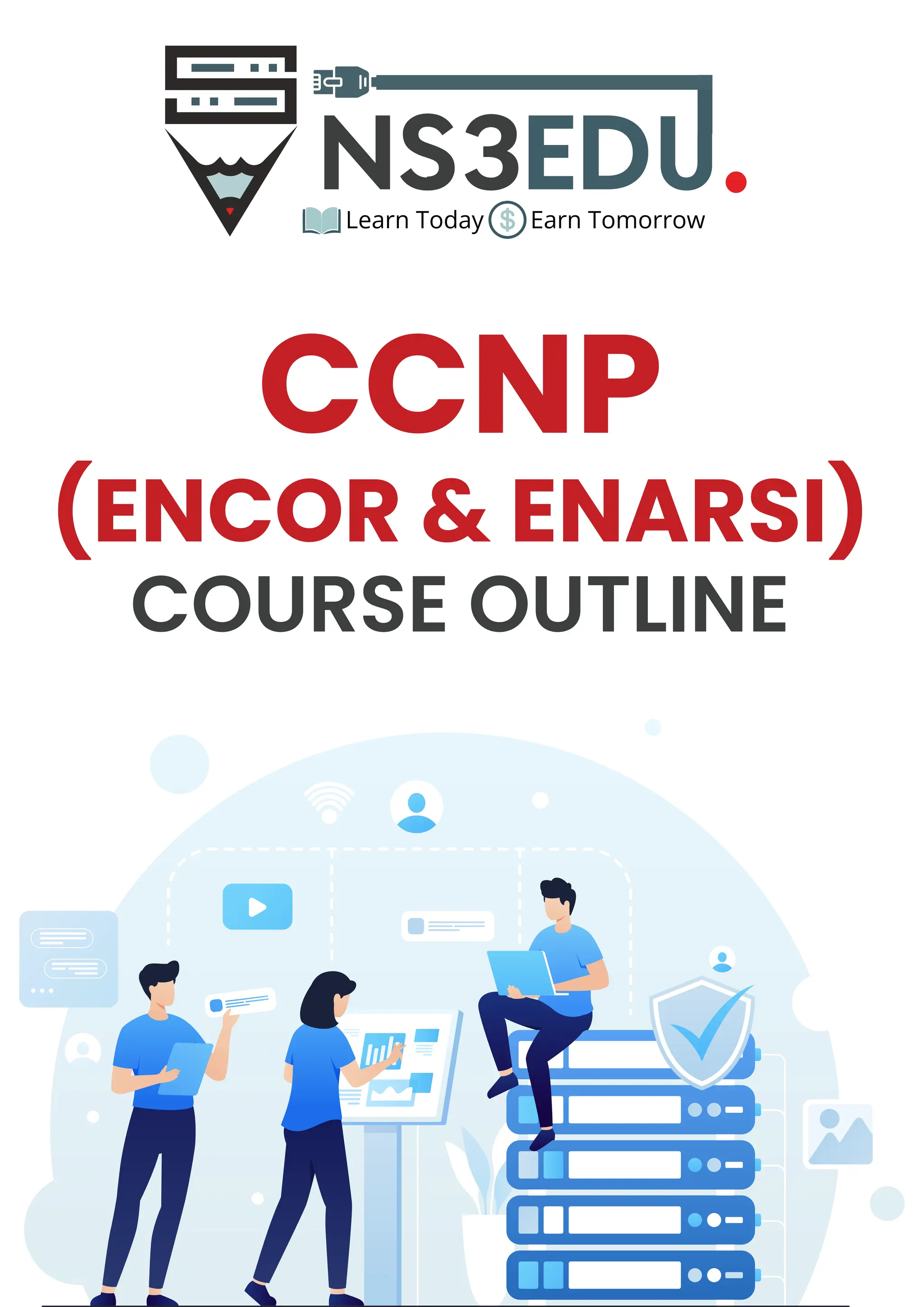 📚 CCNP (ENCOR & ENARSI) Course Outline Unveiled! 🚀
