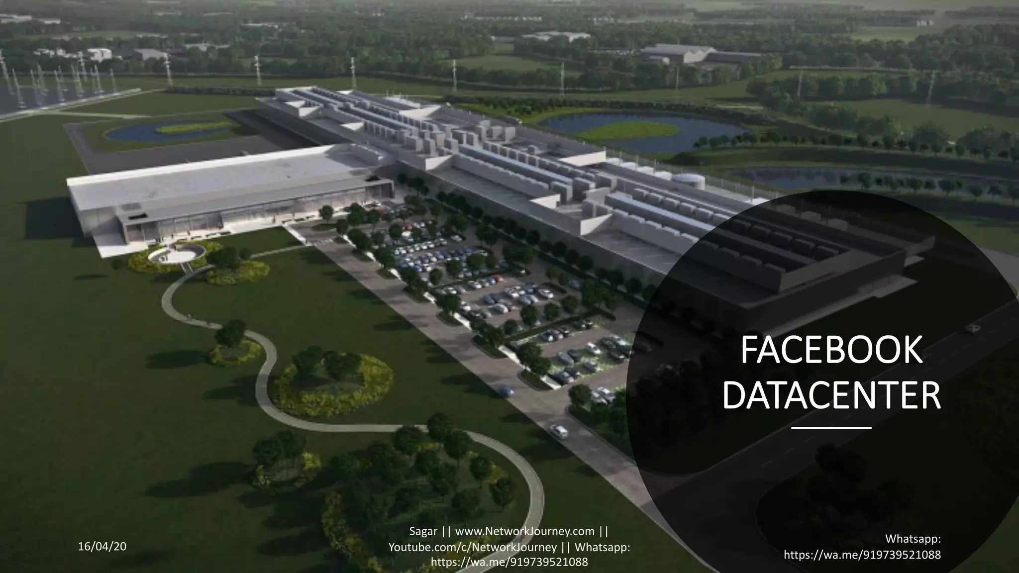 FACEBOOK
DATACENTER
16/04/20
Sagar || www.NetworkJourney.com ||
Youtube.com/c/NetworkJourney || Whatsapp:
https://wa.me/919739521088
Whatsapp:
https://wa.me/919739521088
 