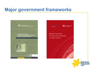 Major government frameworks

 