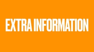 EXTRAINFORMATION
 