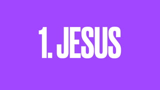 1.JESUS
 