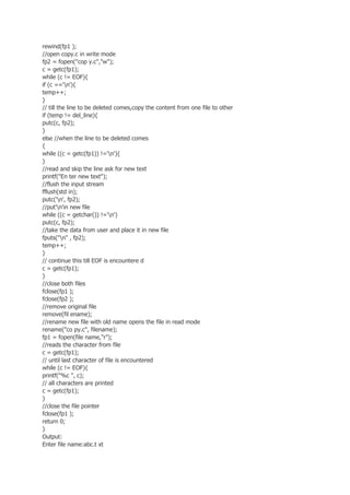 C code examples | DOCX