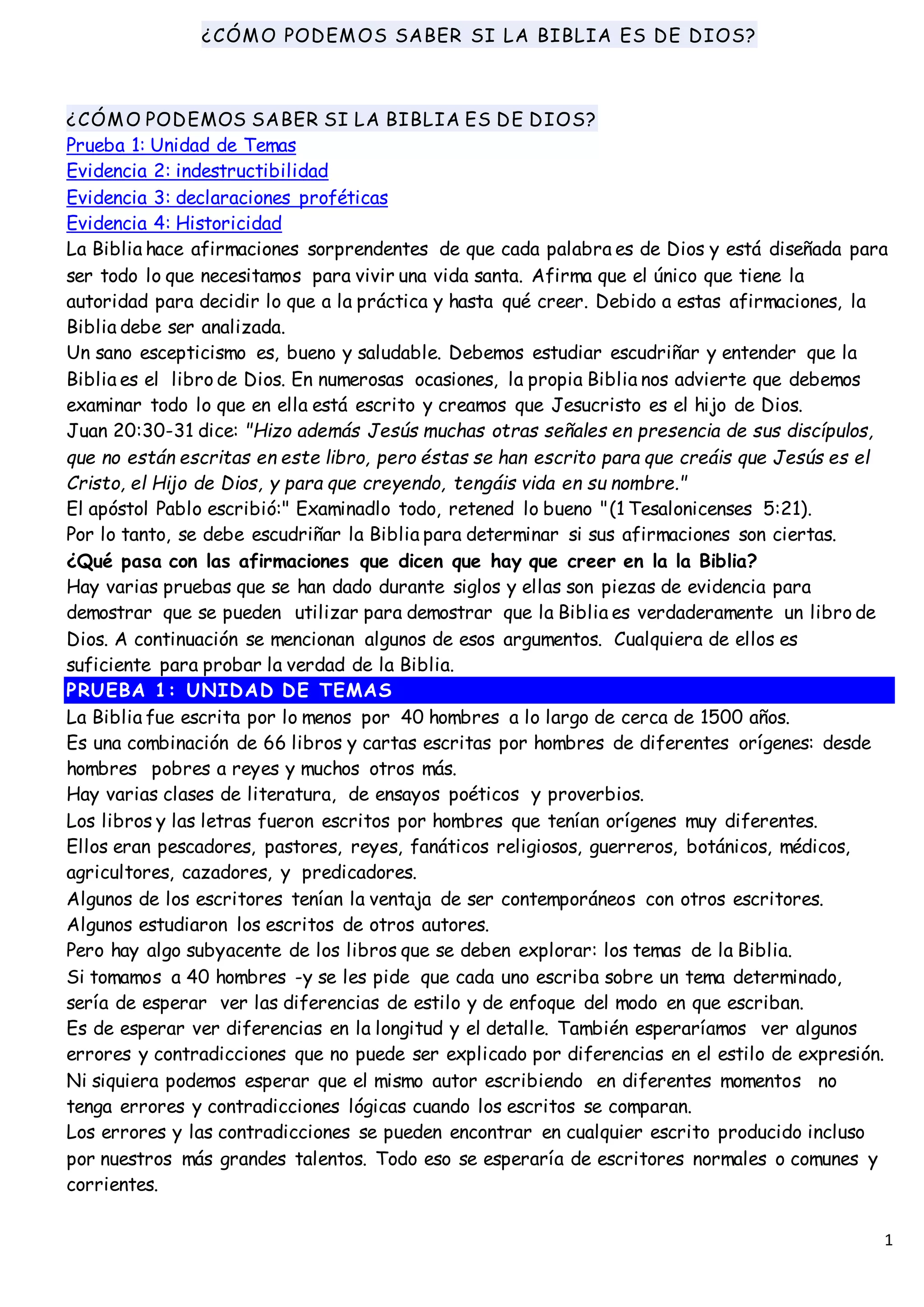 C como podemos saber si la biblia es de dios part 2 by eliud gamez PDF