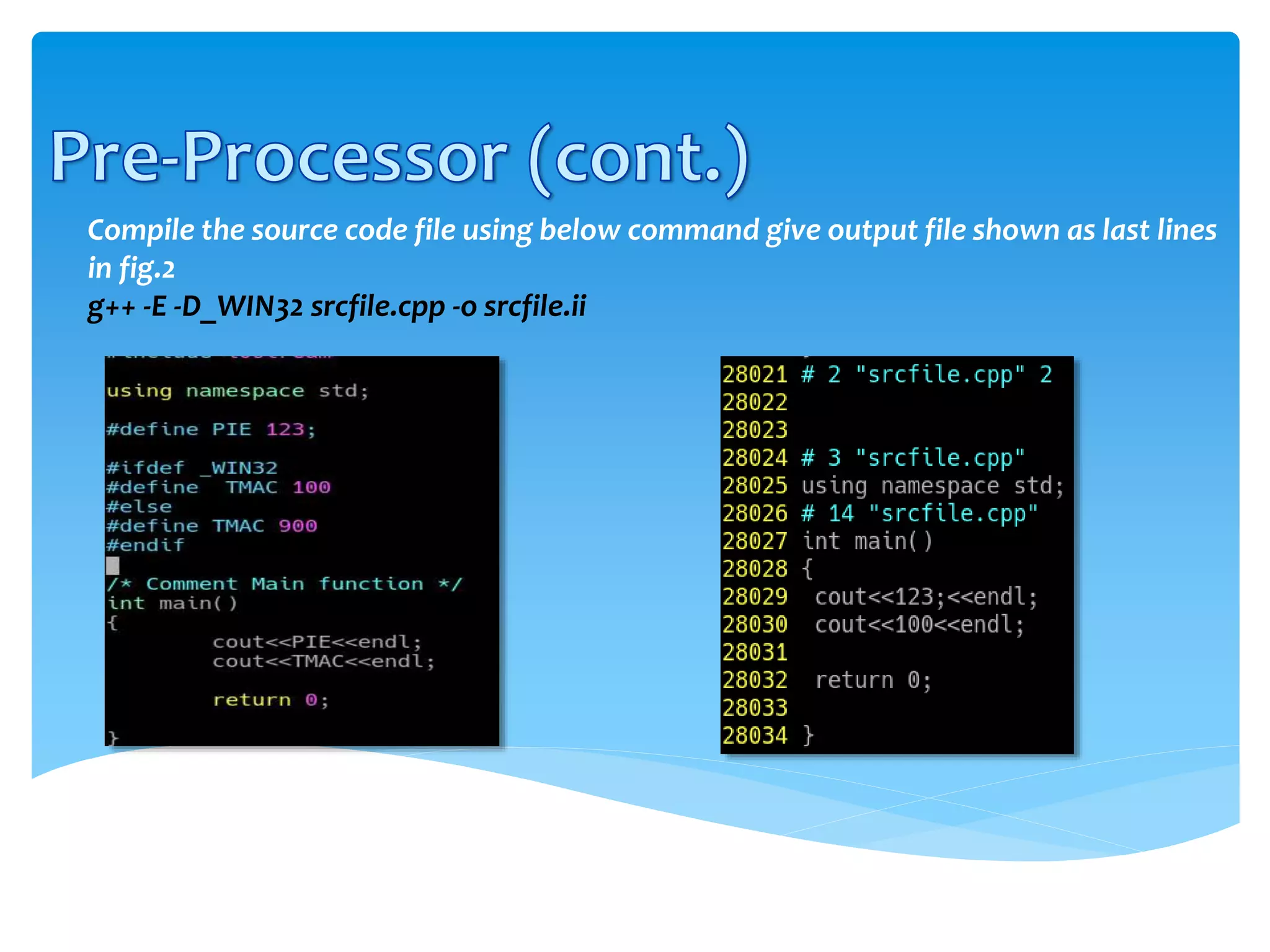 C++ compilation process | PPTX