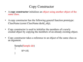 C++ Constructor and Destructors.pptx