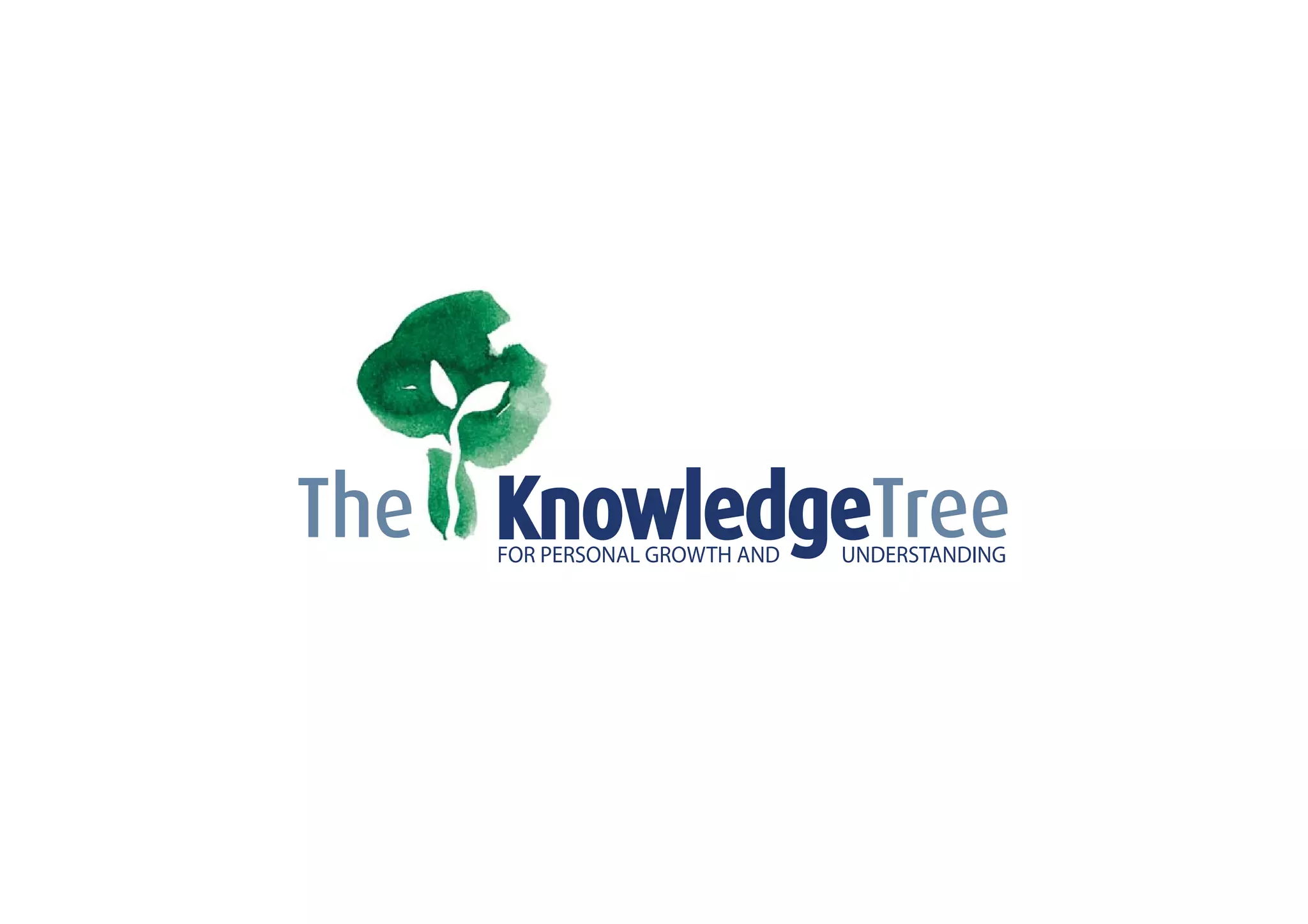 FOR PERSONAL GROWTH AND   UNDERSTANDING
 