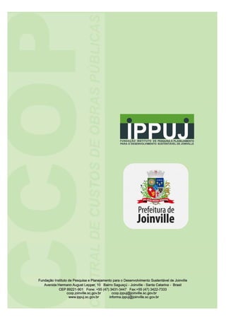Catálogo de Referência de Serviços e Custos