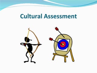Cultural Assessment
 
