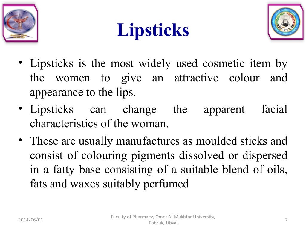 Cosmetic products