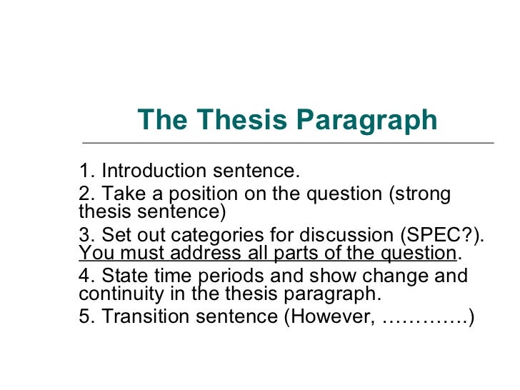 Ccot essay introduction