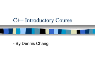 C++ Programming Course | PPT