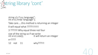 Write on file Example
First we need to make an output file stream so:
Ofstream out (“file.txt”);
Then we can write by this way
Out<<“Welcome”<<“ ”<<“In”<<“ ”<<“Net3lem”;
 