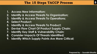 CRITICAL CONTROL POINTS | PDF