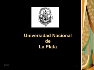Universidad Nacional  de  La Plata 
