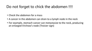 Toisier Sign CCP9- Central Neck Mass.pptxkkkkkkkkkkkkkk | PPTX