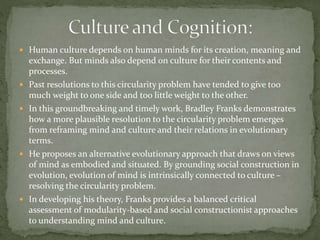 [Ccp] culture and cognition | PPTX | Parenting | Family and Relationships