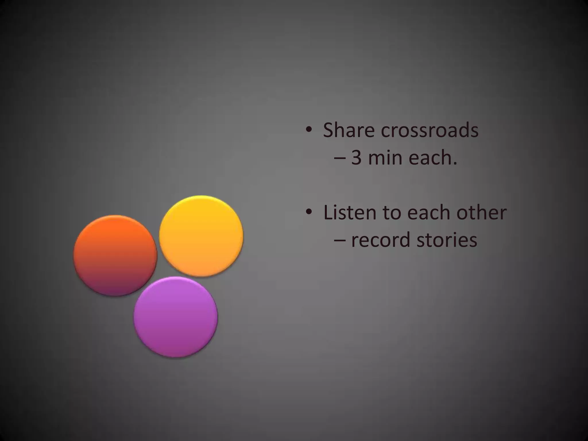 Community Conversations Project, Bridges to the Future, Lake Forest Park, WA