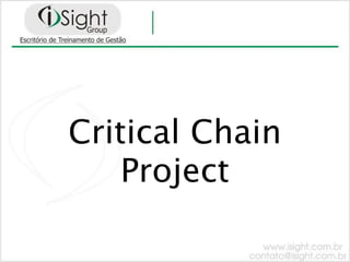 Critical Chain
    Project
 
