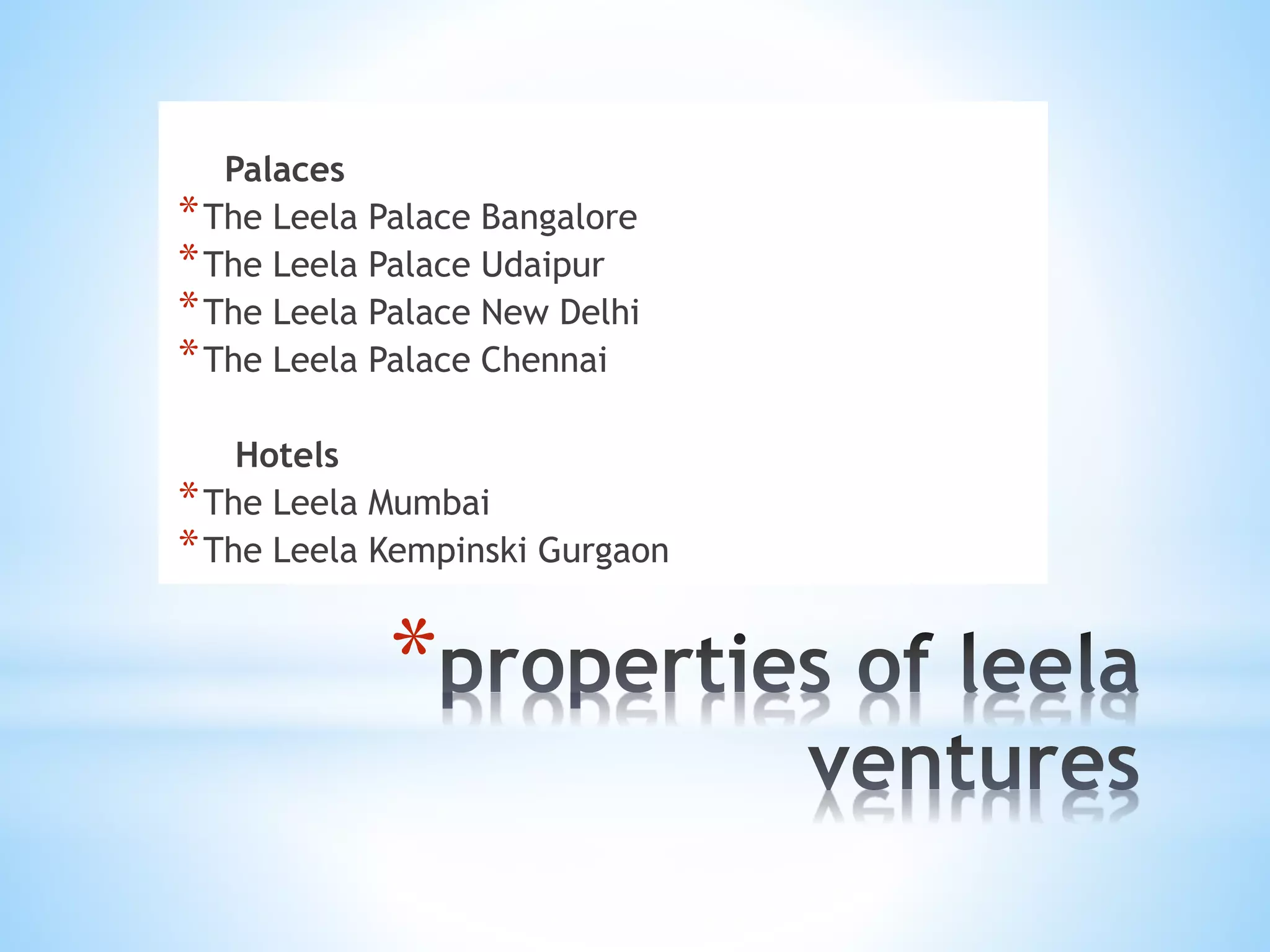leela-hotel-resort-palaces-pptx