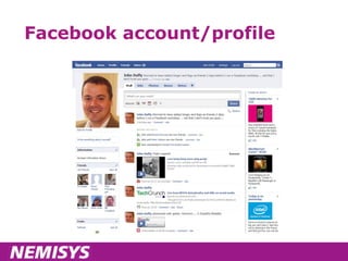 Facebook account/profile 