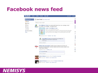 Facebook news feed 