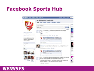 Facebook Sports Hub 