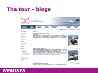 The tour - blogs 