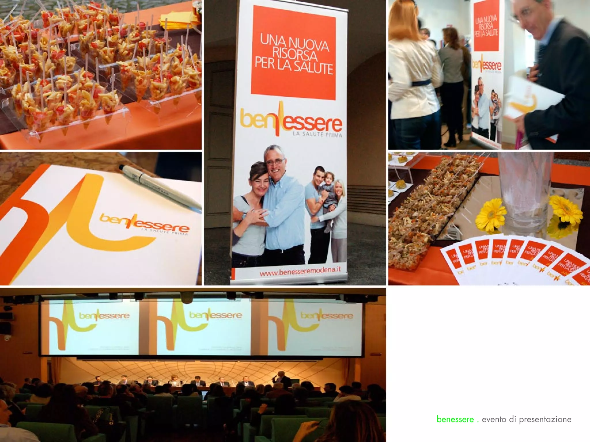 benessere . evento di presentazione
 