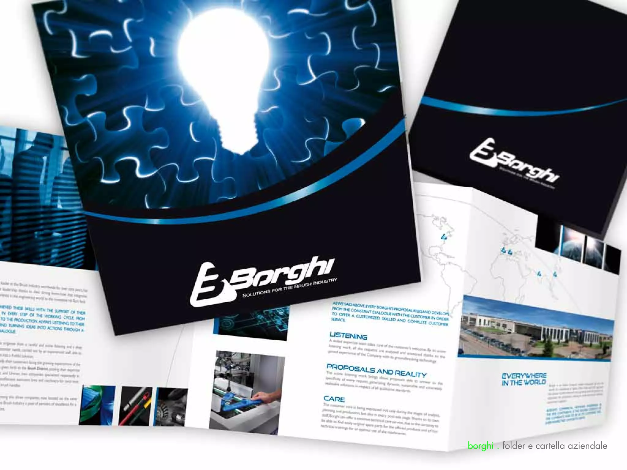 borghi . folder e cartella aziendale
 