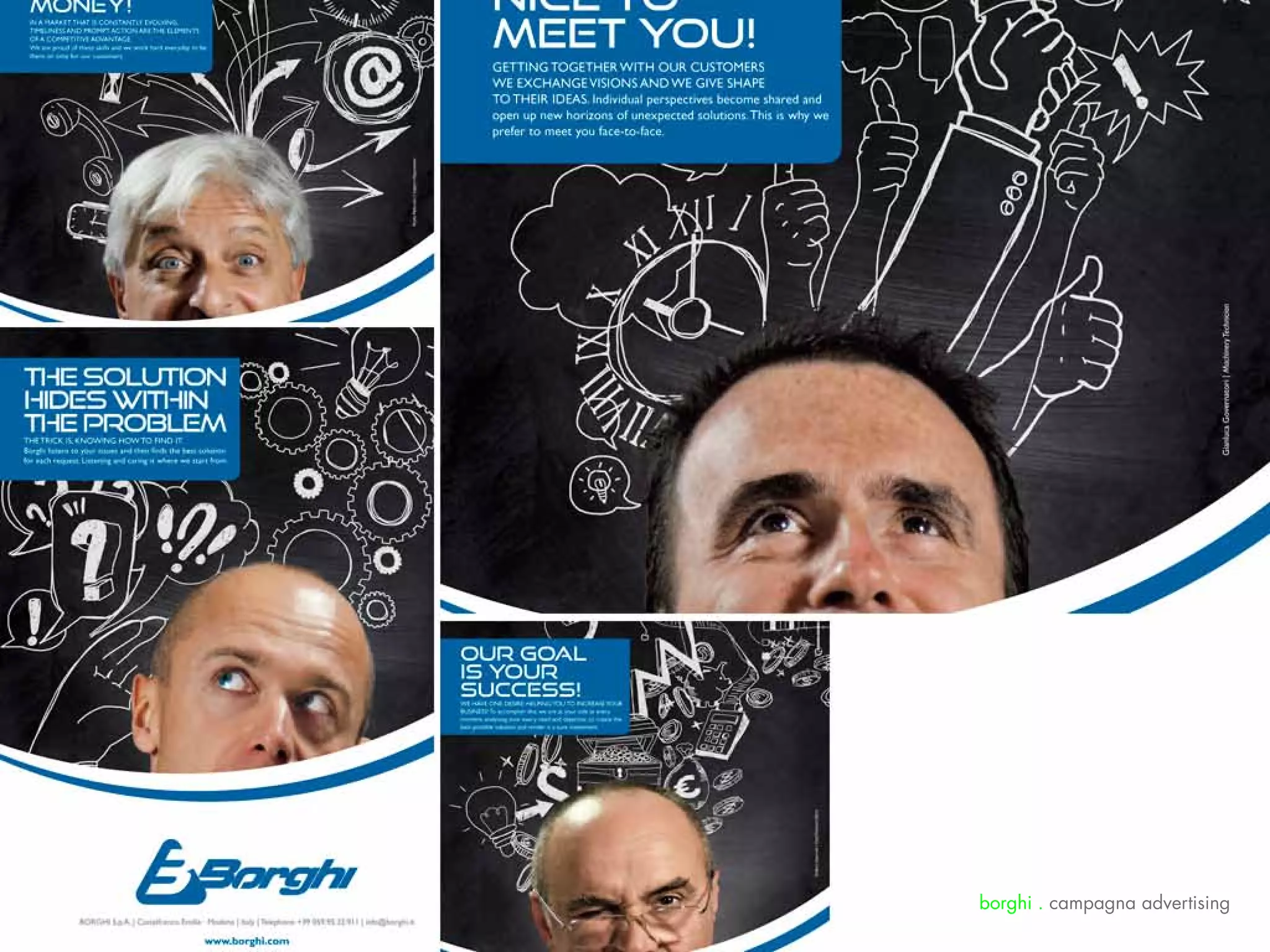 borghi . campagna advertising
 