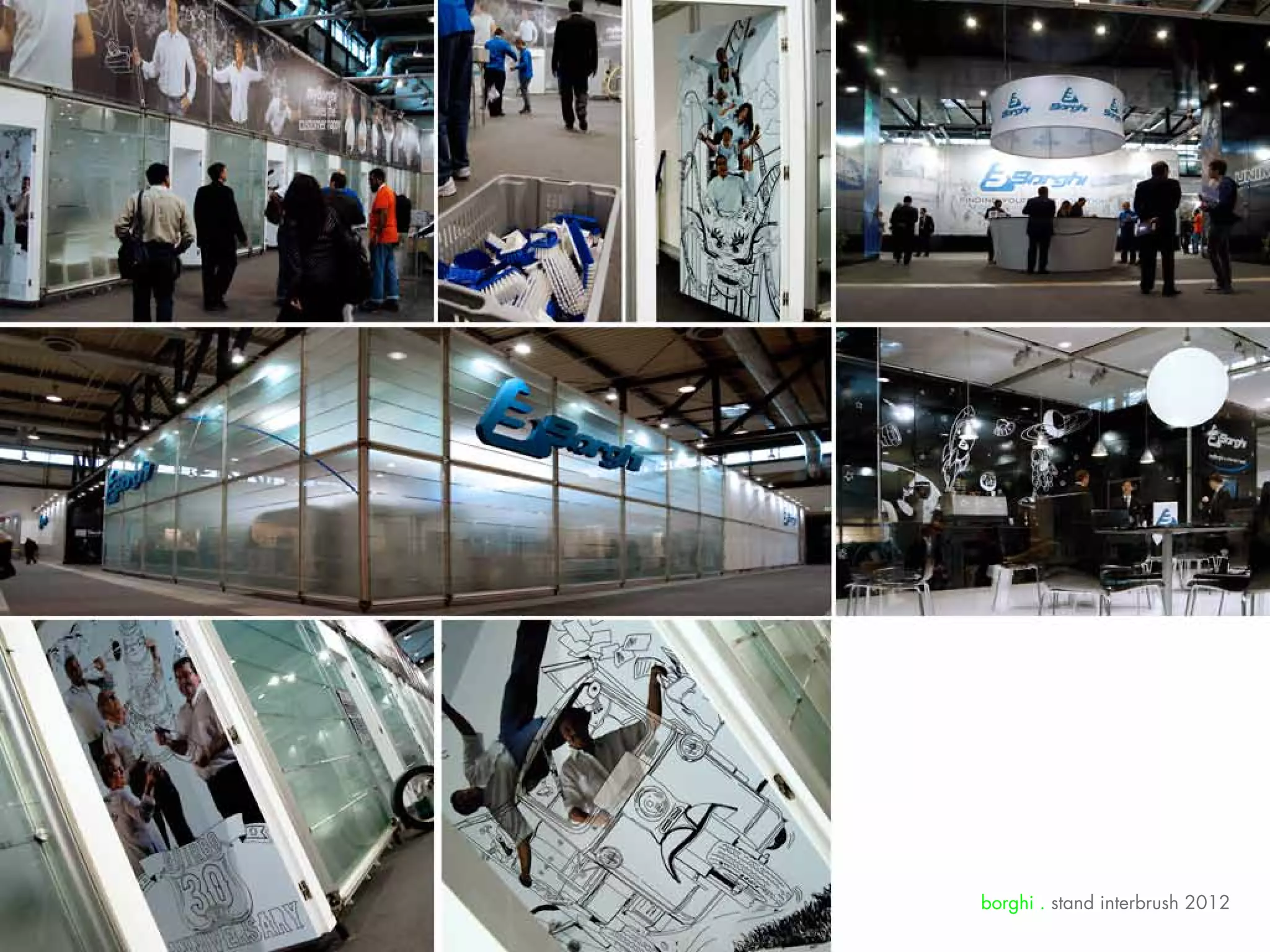 borghi . stand interbrush 2012
 