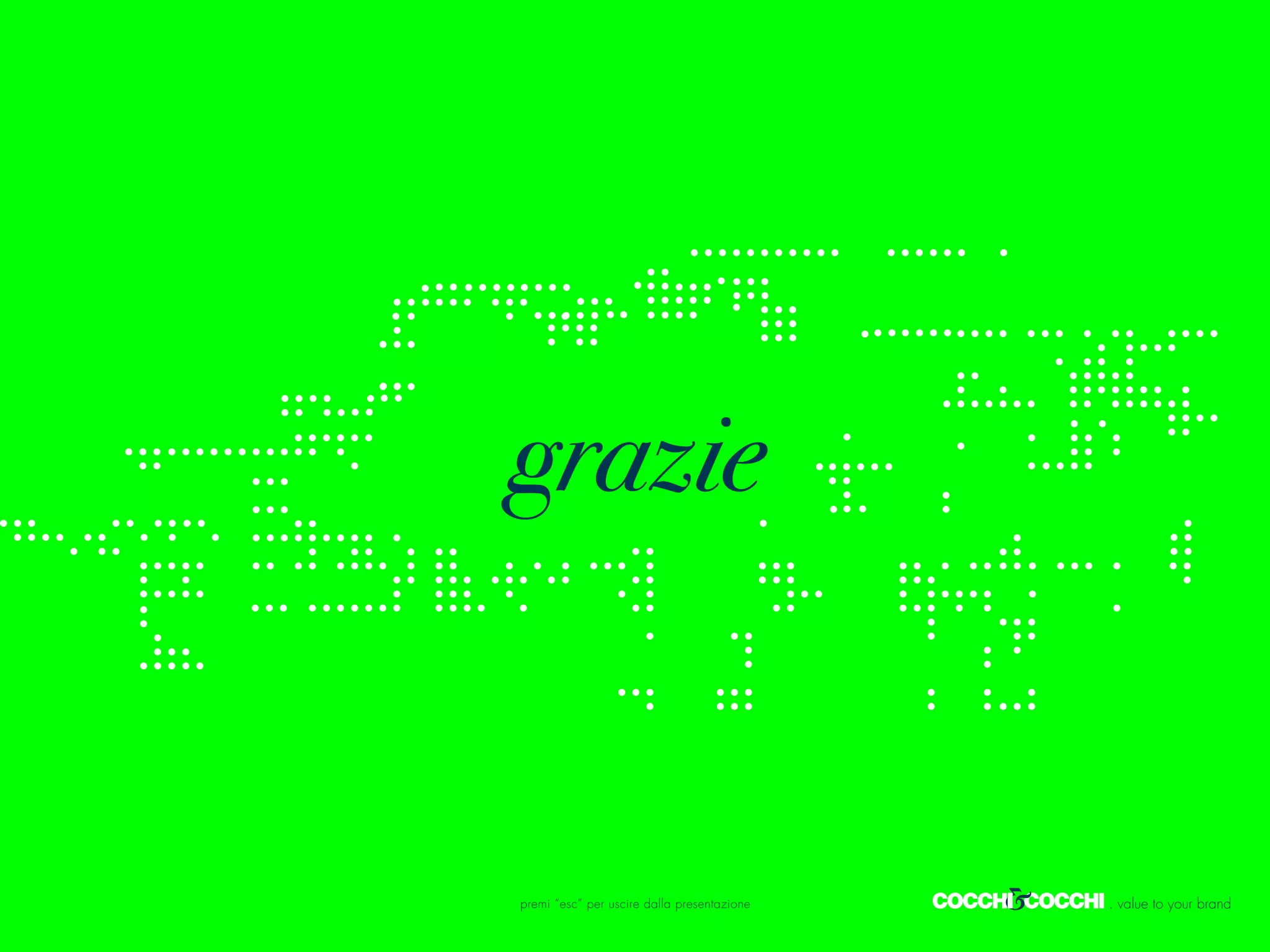 grazie


premi “esc” per uscire dalla presentazione
 