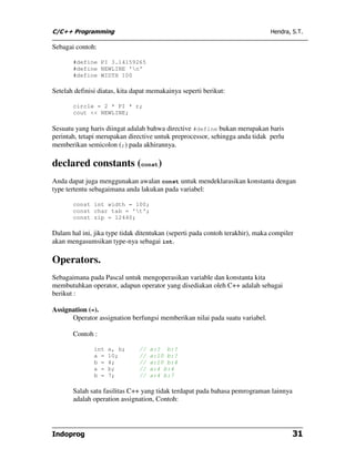 C/C++ programming | PDF