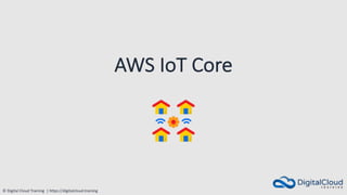 © Digital Cloud Training | https://digitalcloud.training
AWS IoT Core
 