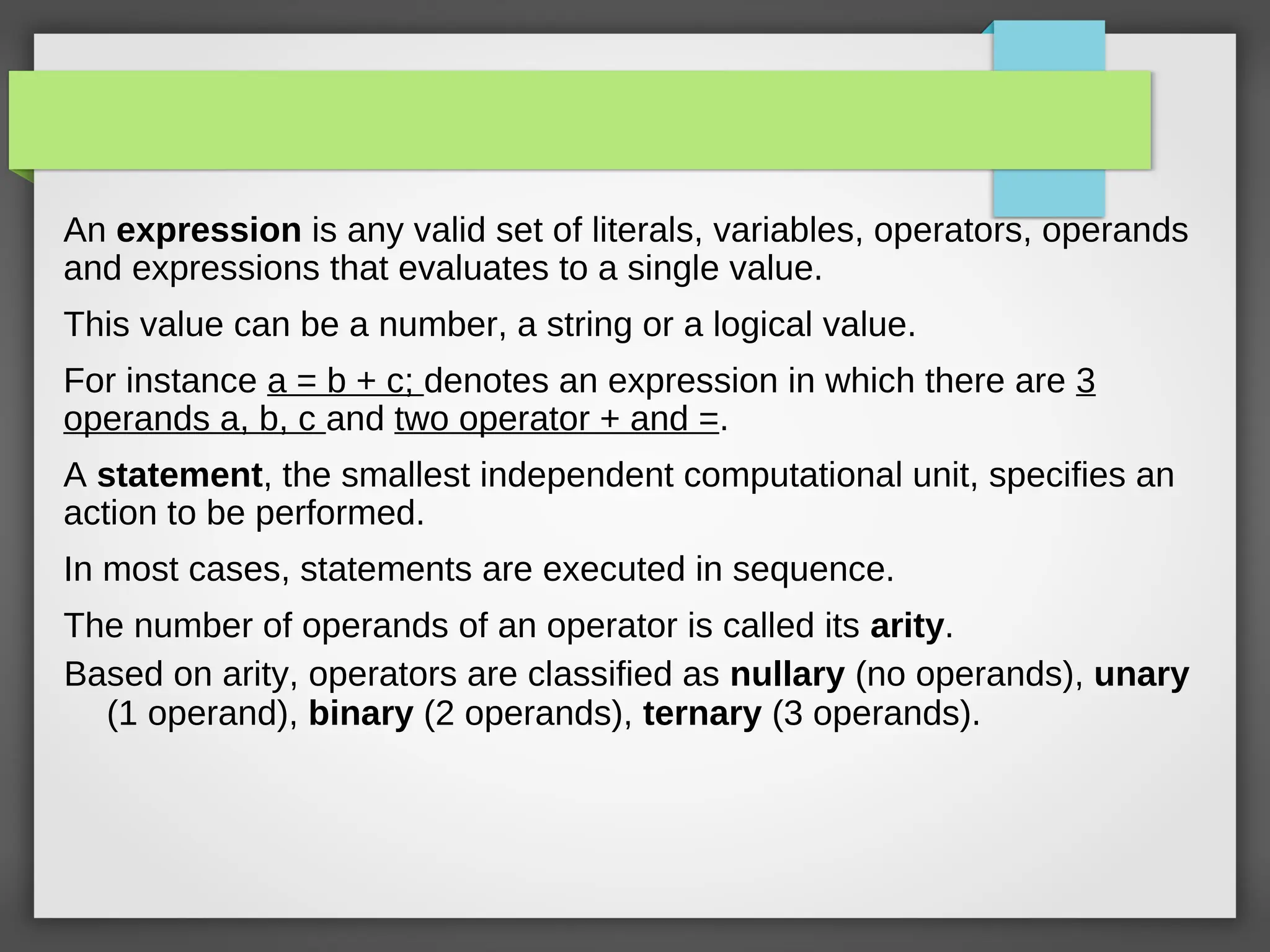 C Programming Slides for 1st Year Engg students | PPT
