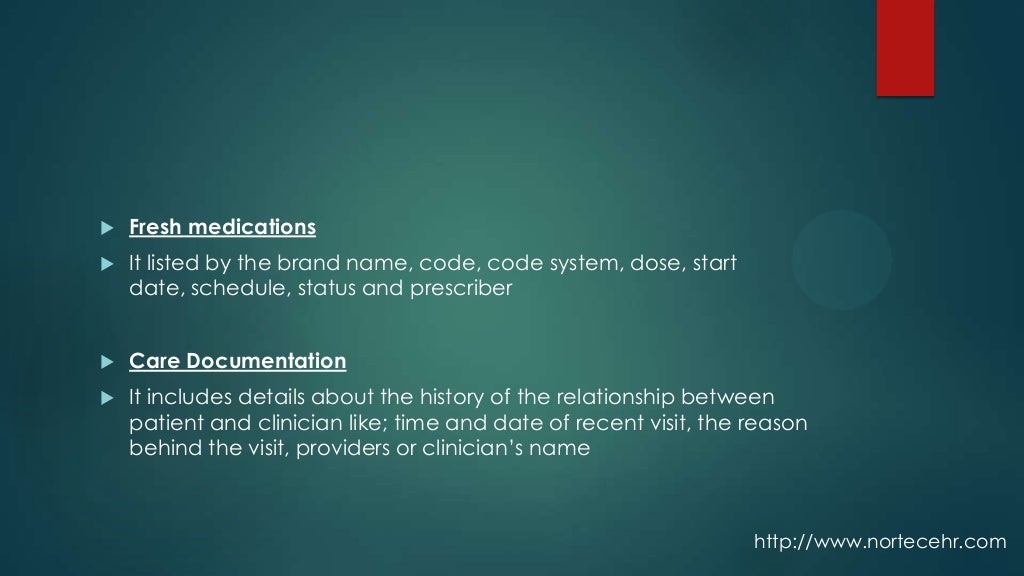 Understanding The Continuity of Care Record.