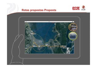 Rotas propostas Proposta
 