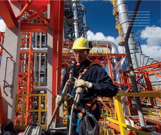 Durante la construcción del CCR,
Odebrecht aplicó, como en todas
sus realizaciones, dinámicas
para que la labor se desarrollara
en un ámbito de trabajo productivo,
pero también limpio, ordenado y seguro.
 