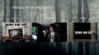 IMAGES OF MY PRODUCTS
Postcard Short Film Website
 