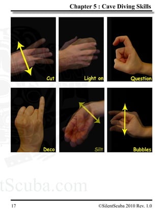 tScuba.comtScuba.com
17			 ©SilentScuba 2010 Rev. 1.0
Chapter 5 : Cave Diving Skills
 