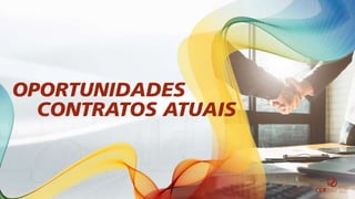 OPORTUNIDADES
CONTRATOS ATUAIS
 